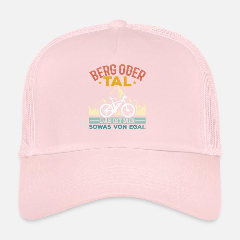 Berg oder Tal das ist mir sowas von Egal E-Bike Trucker Cap