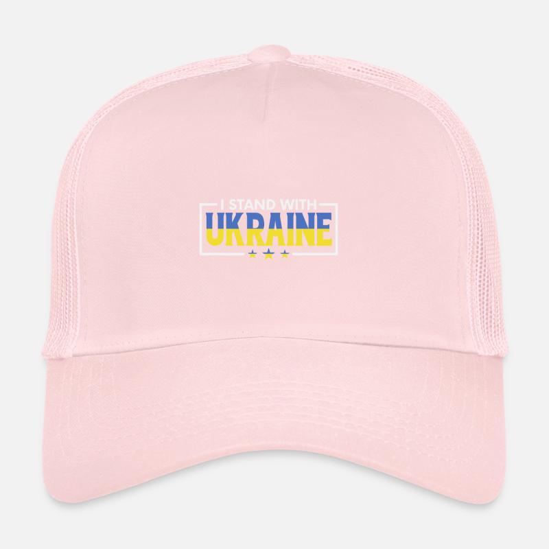 Je suis aux côtés de l’Ukraine Solidarité avec l’Ukraine Casquette trucker 