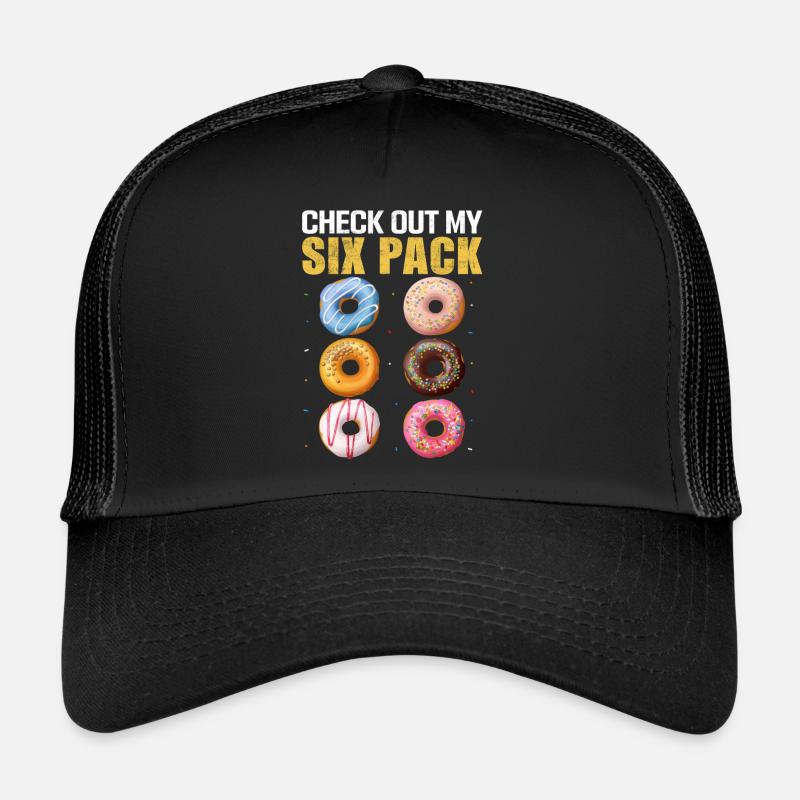 Check Out My Six Pack Donuts Trucker Cap
