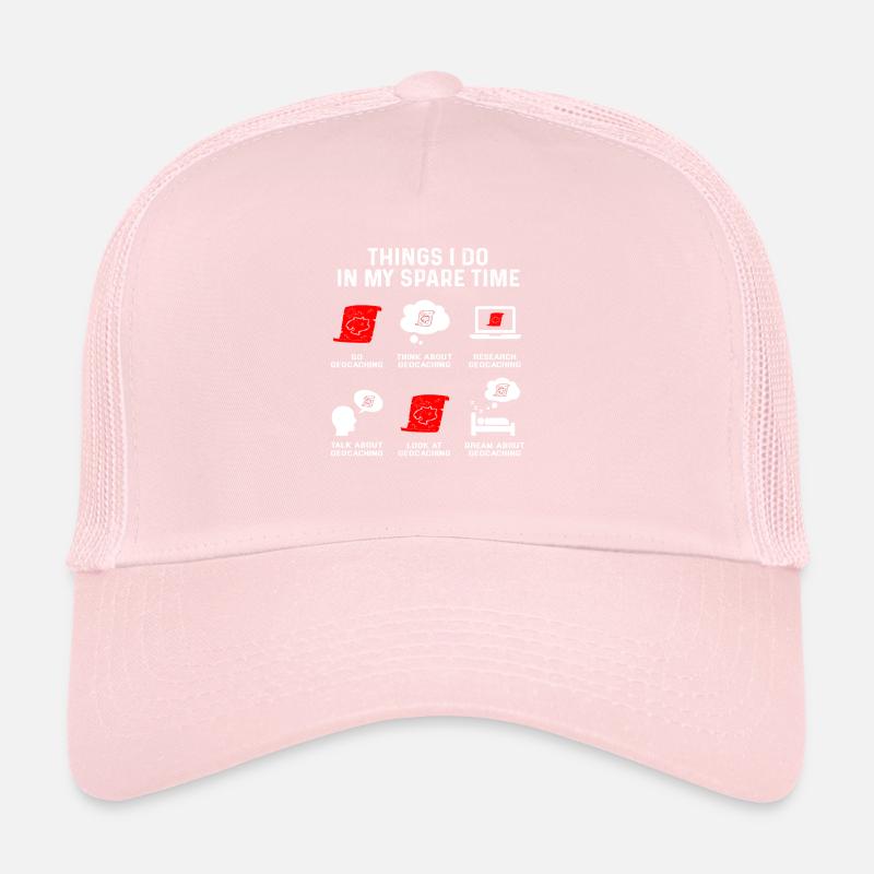 Things I Do In My Free Time Geocaching Schatzsuche Trucker Cap