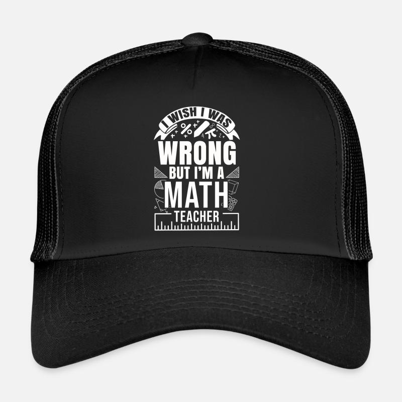 Mathematik Nerd Algebra Geometrie Formel Mathe Trucker Cap