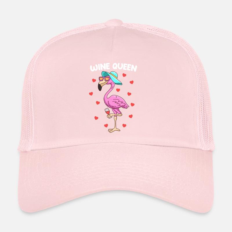 Wine Queen Wine Drinker Dames Casquette trucker 