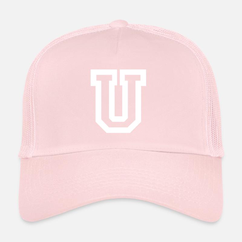 letter U Trucker Cap