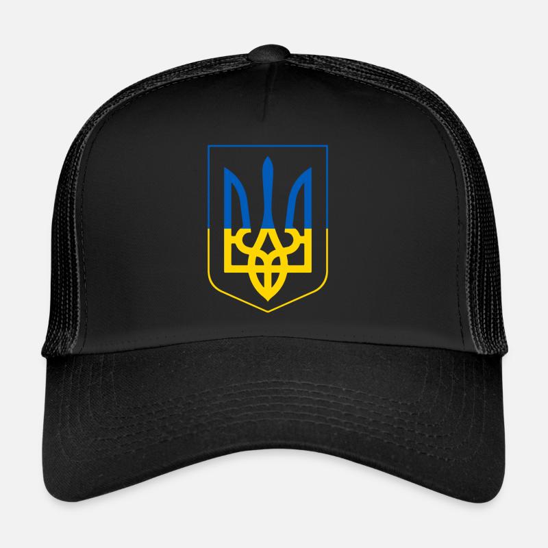 Ukraine Flag Trucker Cap