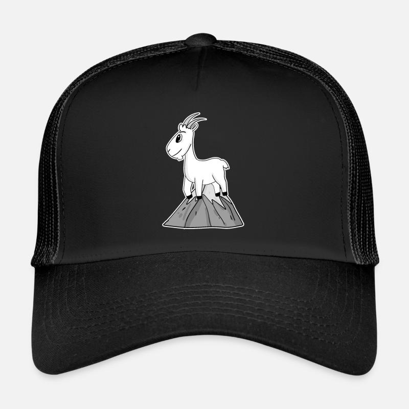 Bock auf Berge - Chèvre Chèvre Casquette trucker 