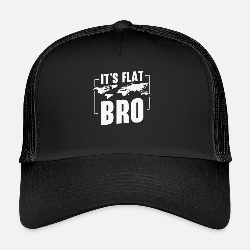 C’est plat, mon pote Casquette trucker 