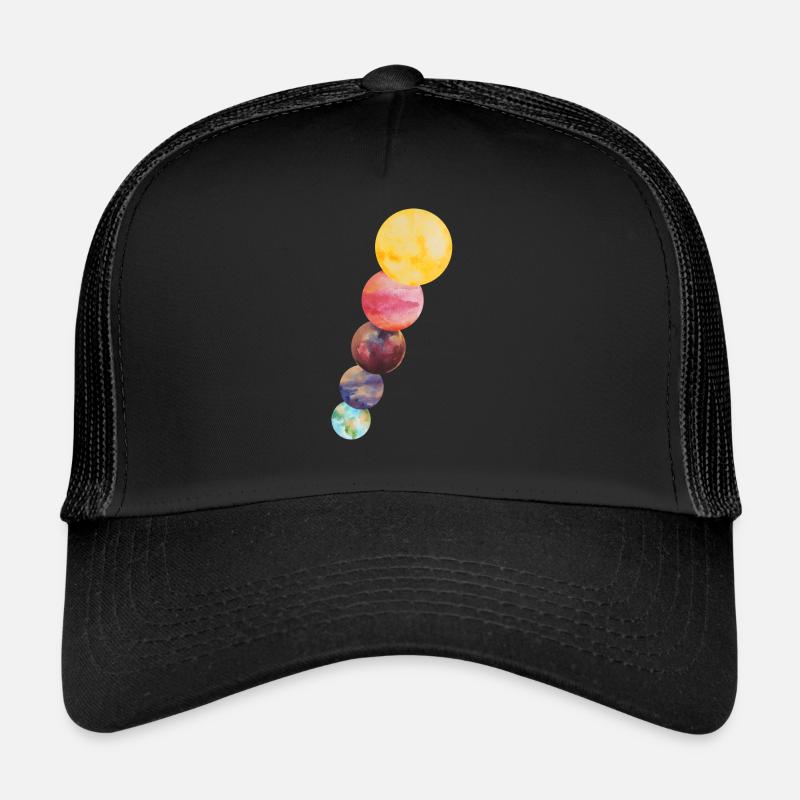 super planets on the space Casquette trucker 