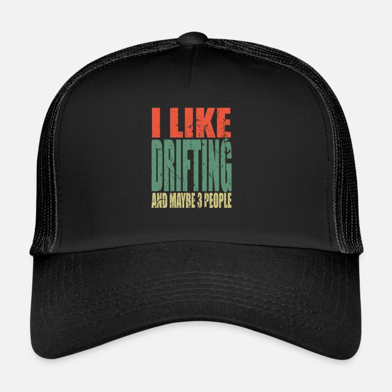 Drifting Spruch lustig Trucker Cap