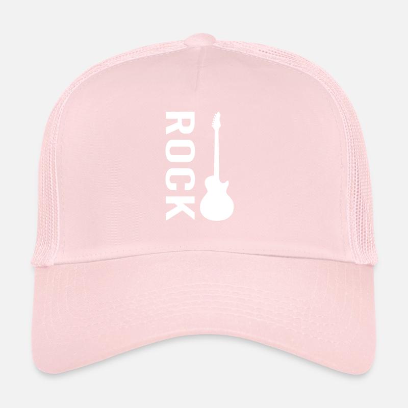 E Guitare Rock Casquette trucker 