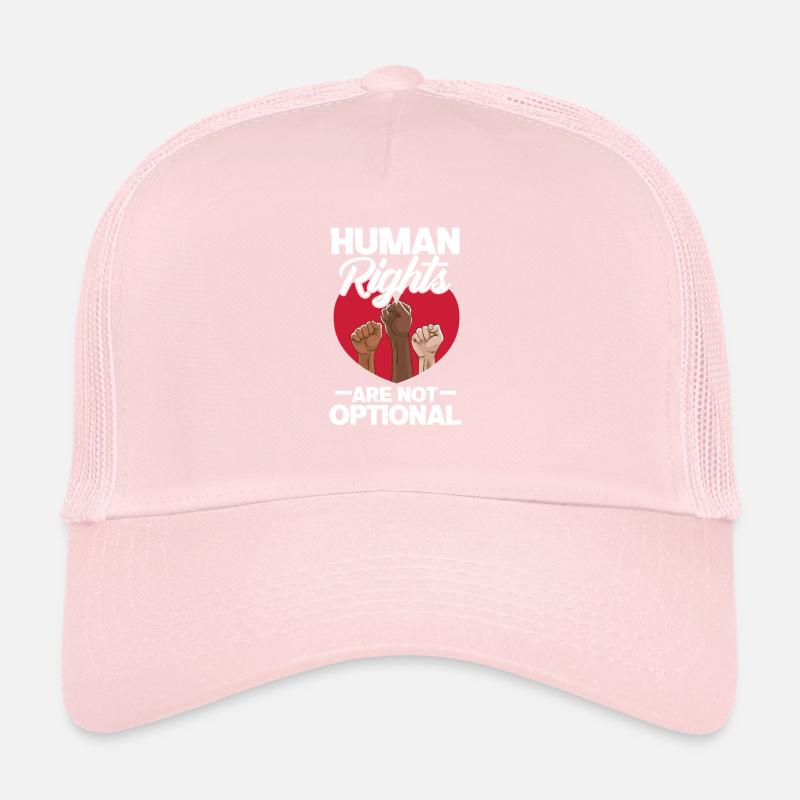 Droits de l’homme Casquette trucker 