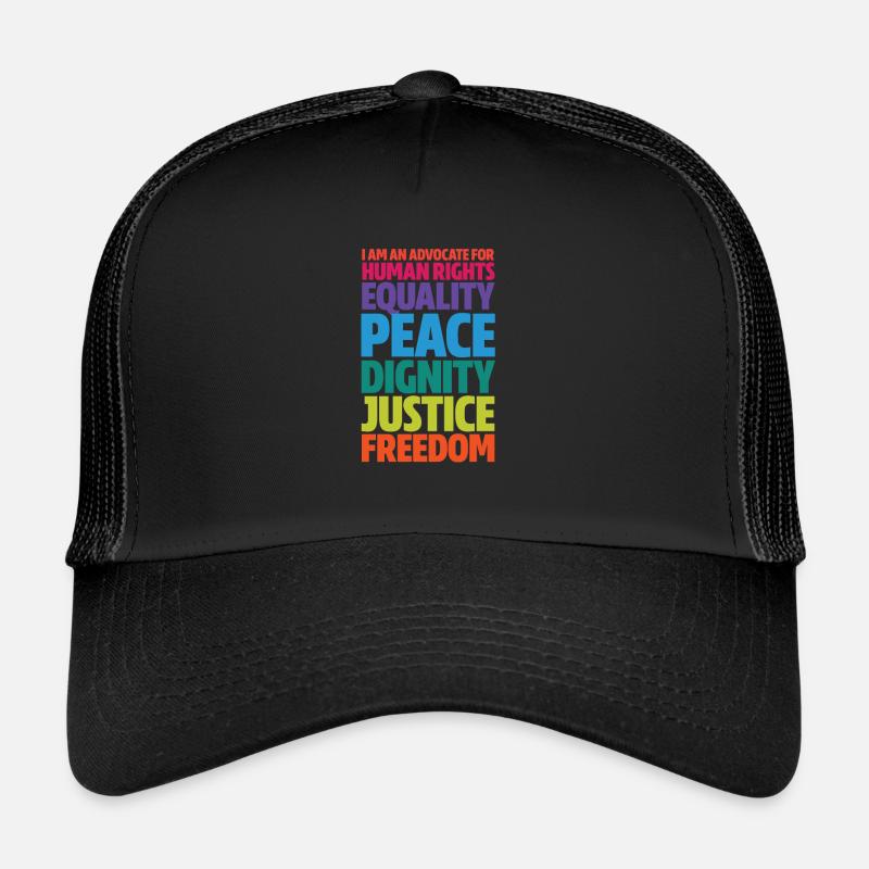 Human rights Trucker Cap