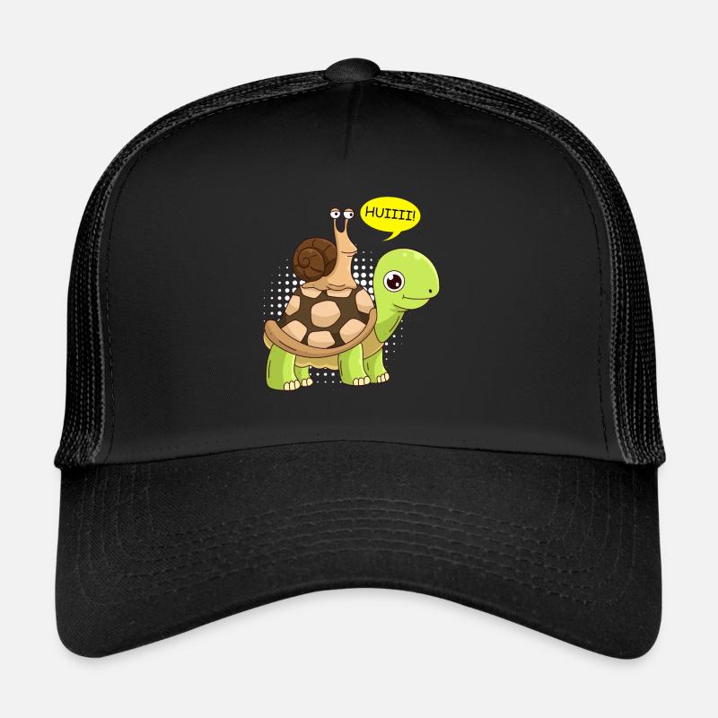 Sarcasme Speed Wheee! Escargot Casquette trucker 