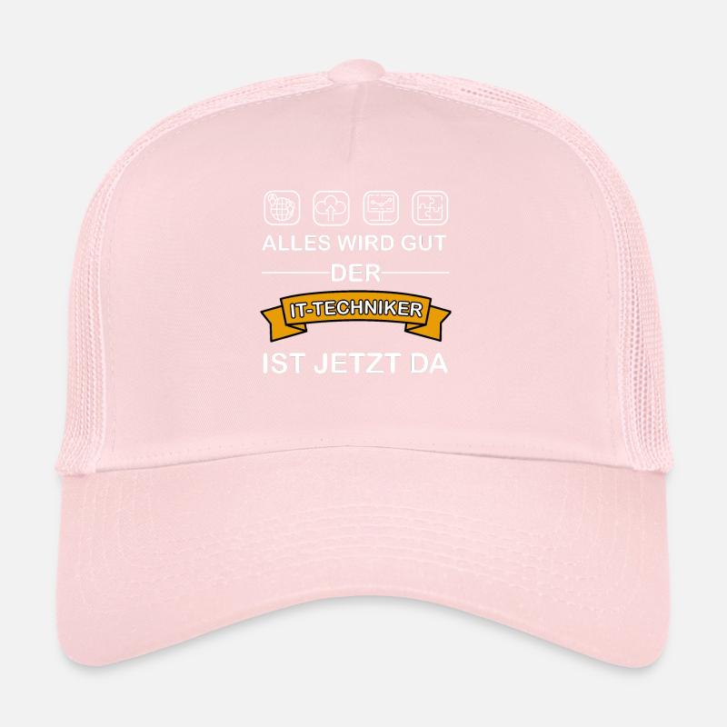 Alles wird gut der IT-Techniker ist jetzt da Trucker Cap