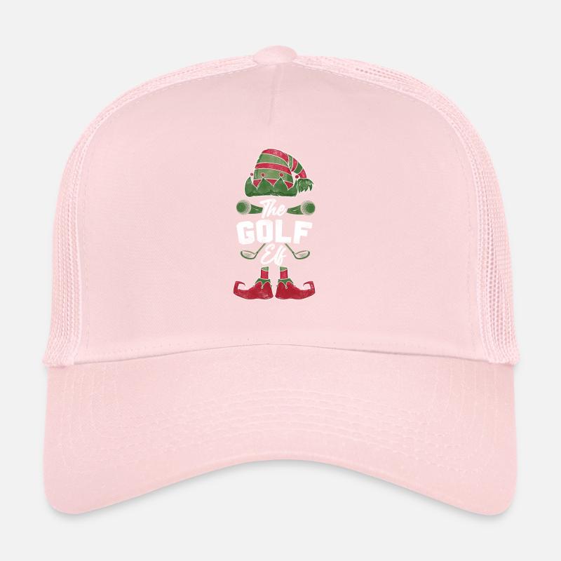 Golf Christmas Elf Vintage Le Casquette trucker 