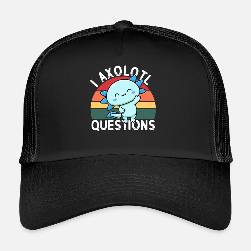 I Axolotl Fragen Trucker Cap