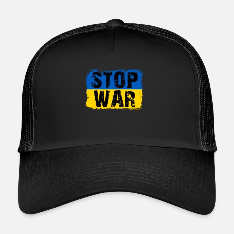 I Stand With Ukraine Trucker Cap