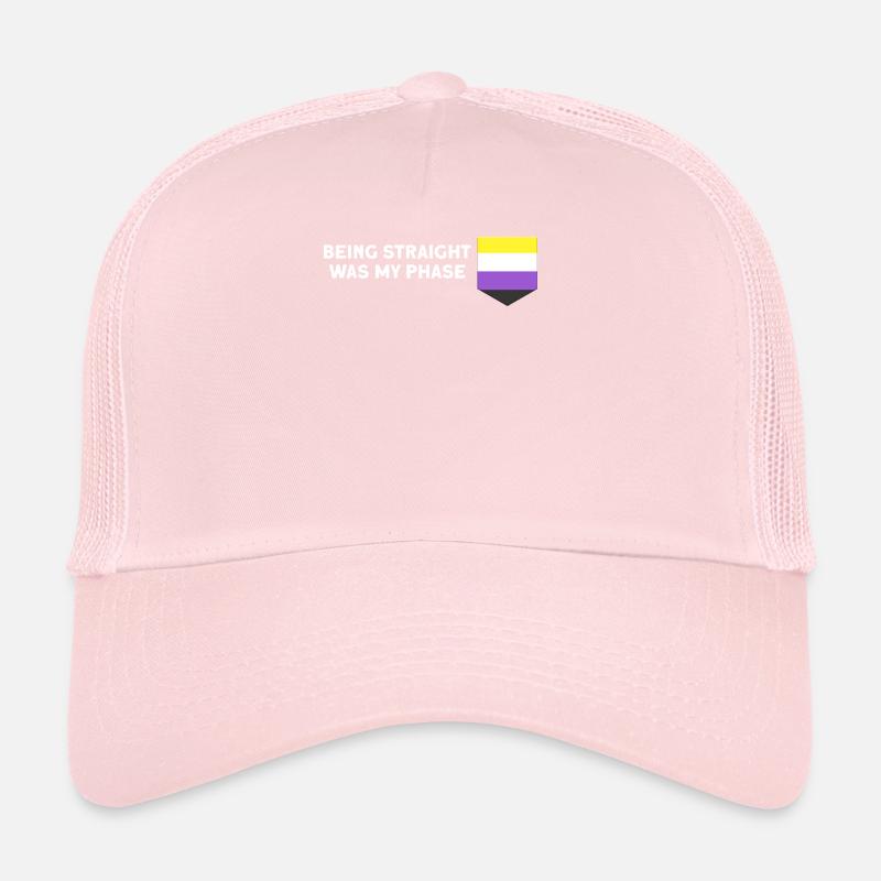 Nicht binäre Csd nicht binäre Flagge Geschenk Trucker Cap