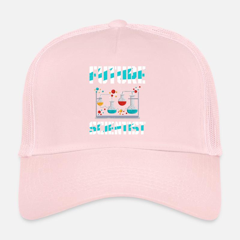 Future Scientist Science Geek Chemist Sciencegeek Trucker Cap