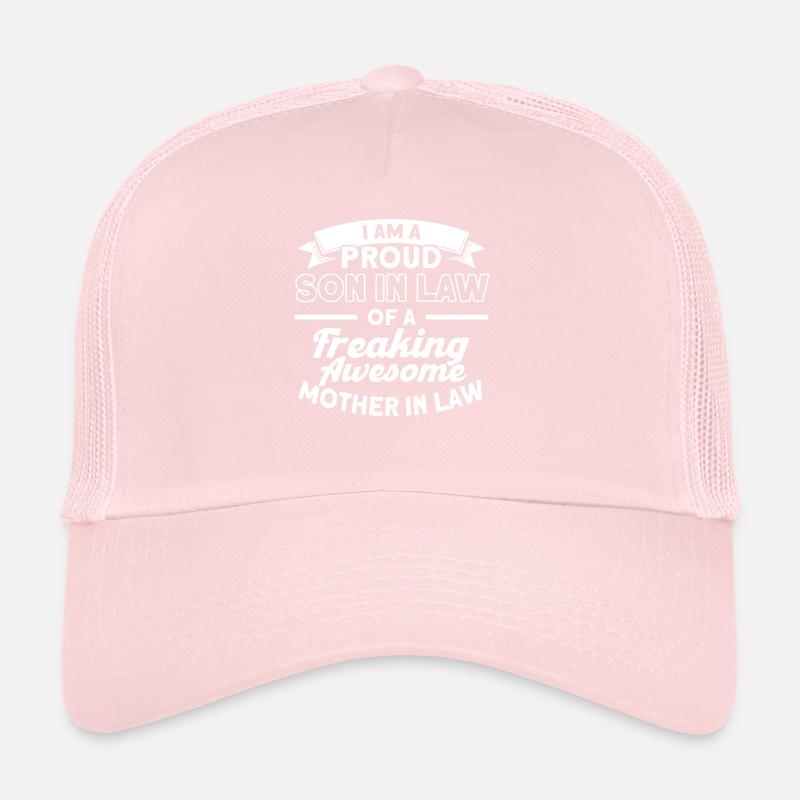 Stolzer Schwiegersohn einer Schwiegermutter Trucker Cap