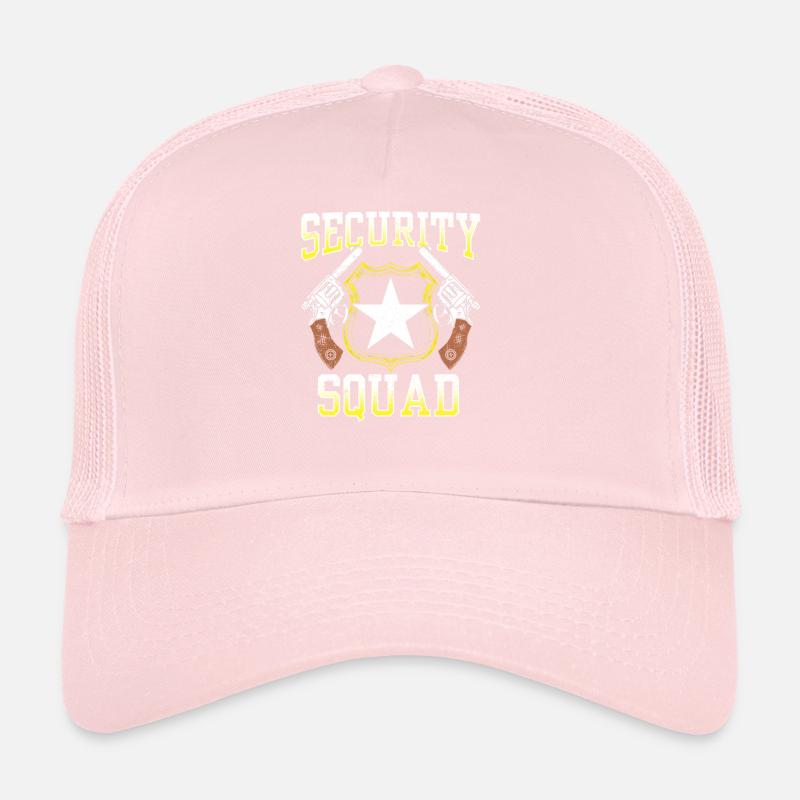 Sécurité de l’équipe de sécurité Sécurité Bouncer Casquette trucker 
