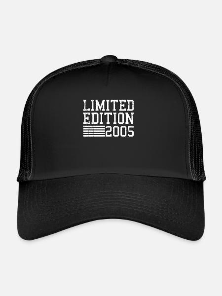 Édition limitée Anniversaire 2005 - Casquette trucker  - noir/noir - Devant