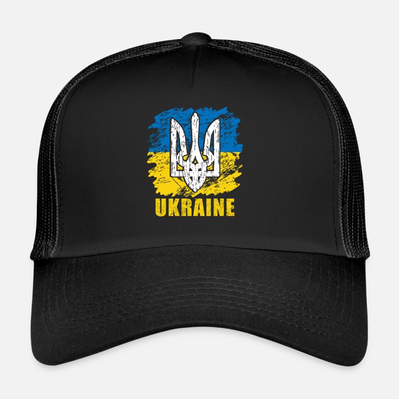 Ukraine Trucker Cap