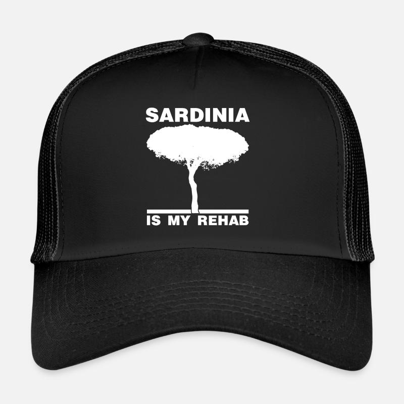 Sardegna Sardinia Island Tree Sardinia Trucker Cap