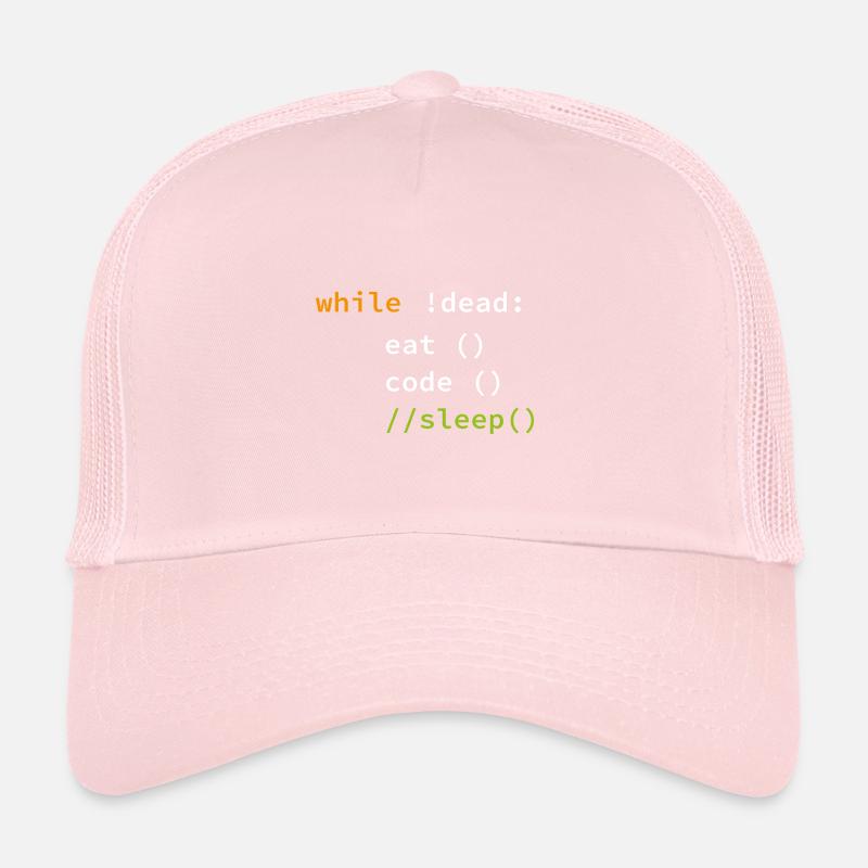 Funny Coding Programmer Gift Trucker Cap
