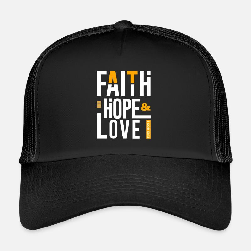 FOI ESPÉRANCE AMOUR Casquette trucker 