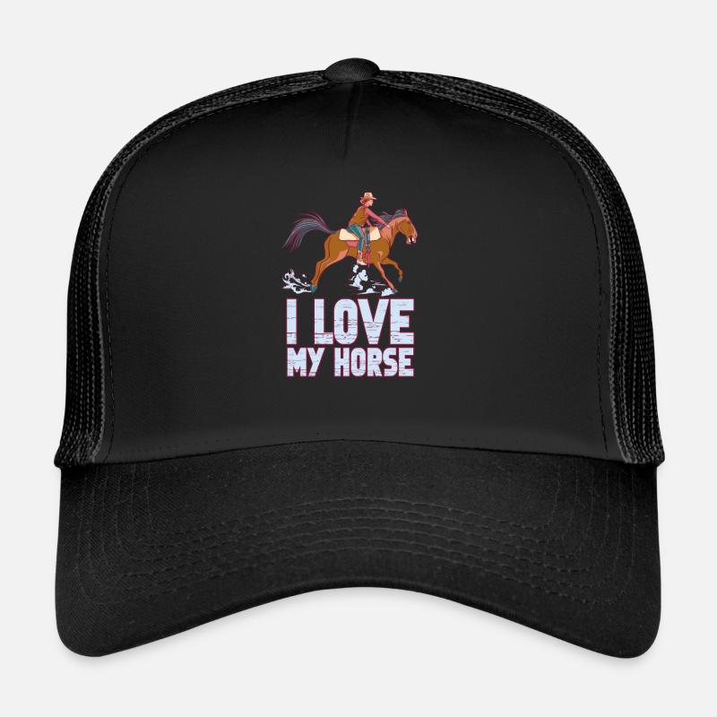 J’adore mon équitation équitation équitation équitation Casquette trucker 