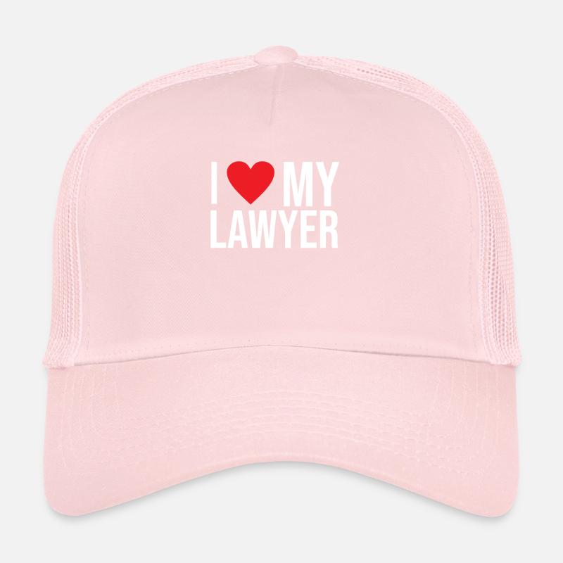 J’aime Mon avocat Avocat Avocat Casquette trucker 