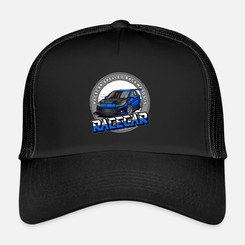 Rennwagen Rennauto - Trucker cap - sort/sort
