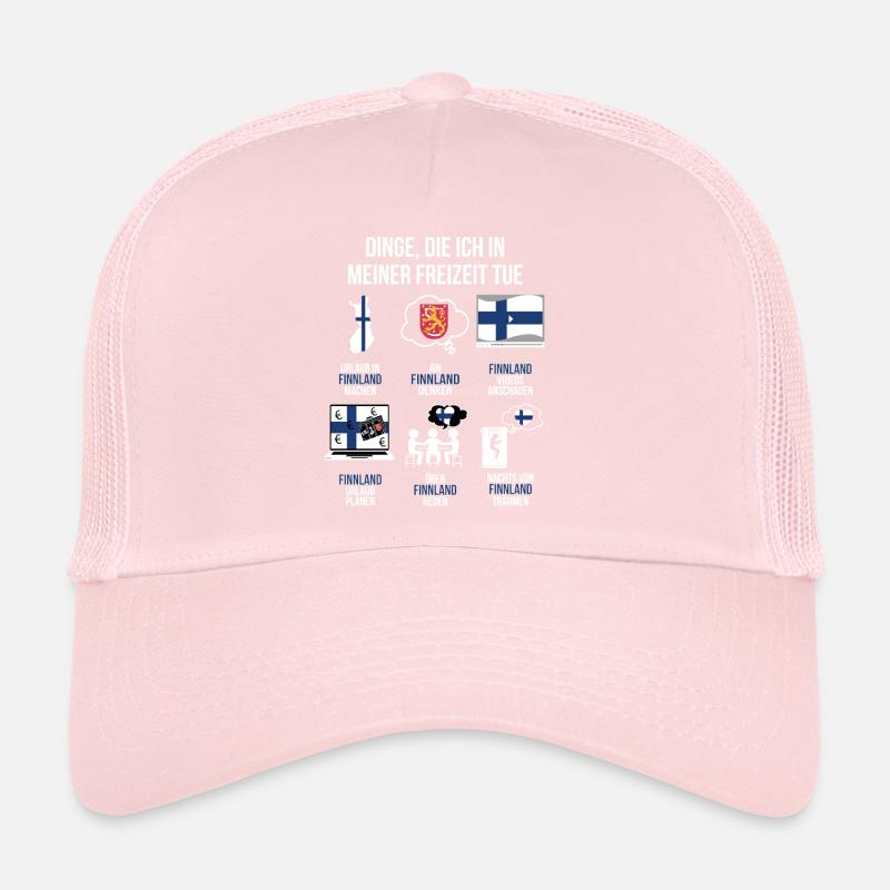 Finnland Spruch | Lustiger Freizeit Spruch Finland Trucker Cap