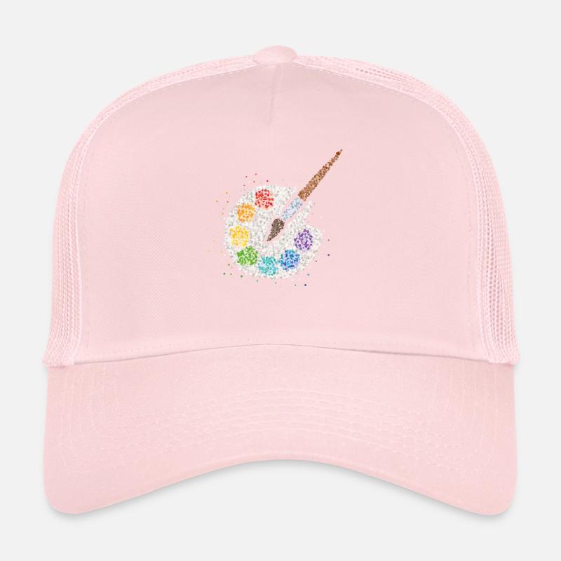Artists Drawing Painter Painter Painting Trucker Cap