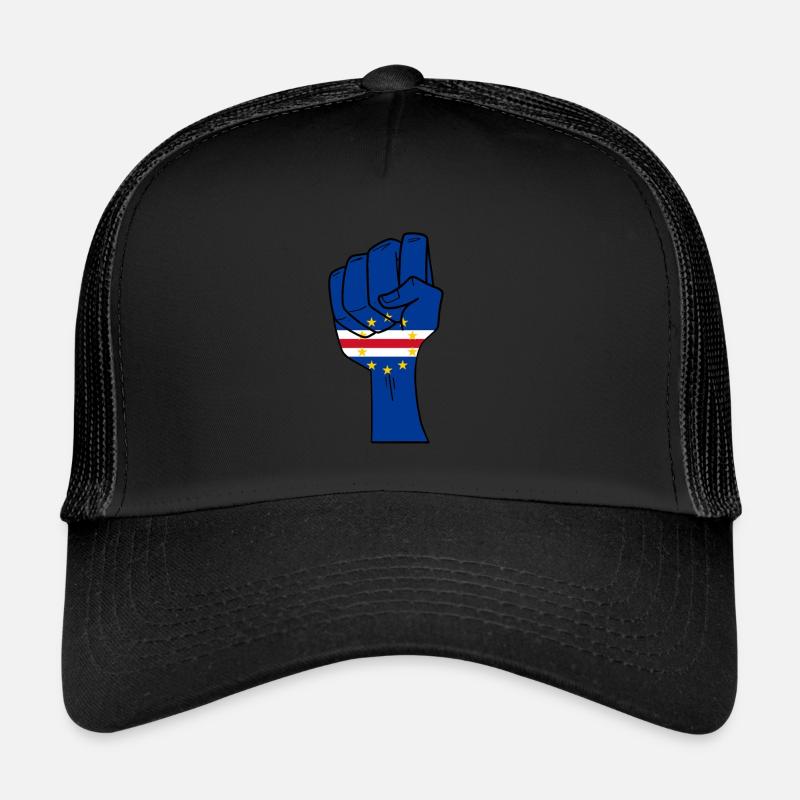 Cap-Vert - Casquette trucker  - noir/noir