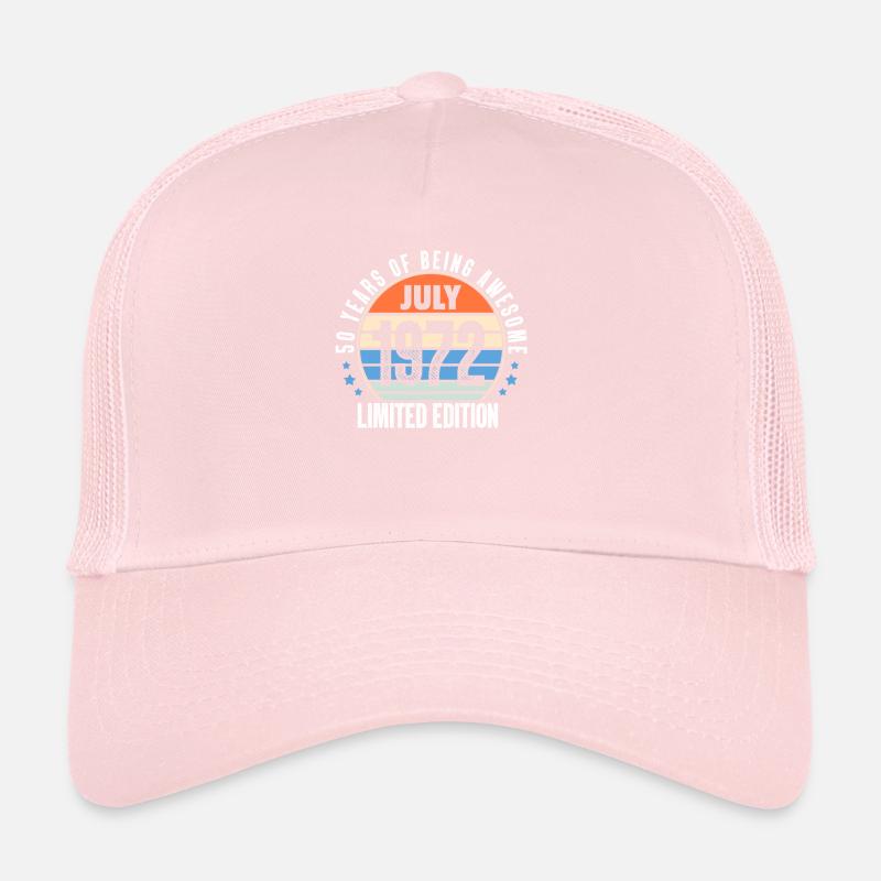 Juillet 1972 Casquette trucker 