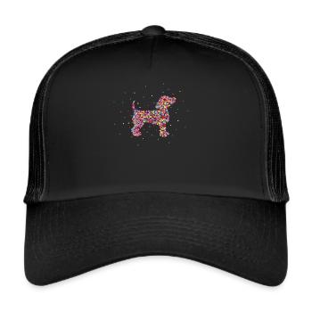 Chien Dressage de chien Chiens Amour de chien - Casquette trucker  - noir/noir - Devant