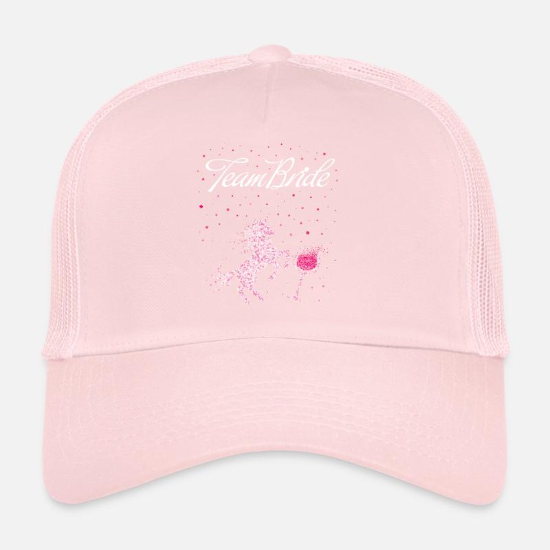 Team Bride Unicorn Bachelor Party Trucker Cap