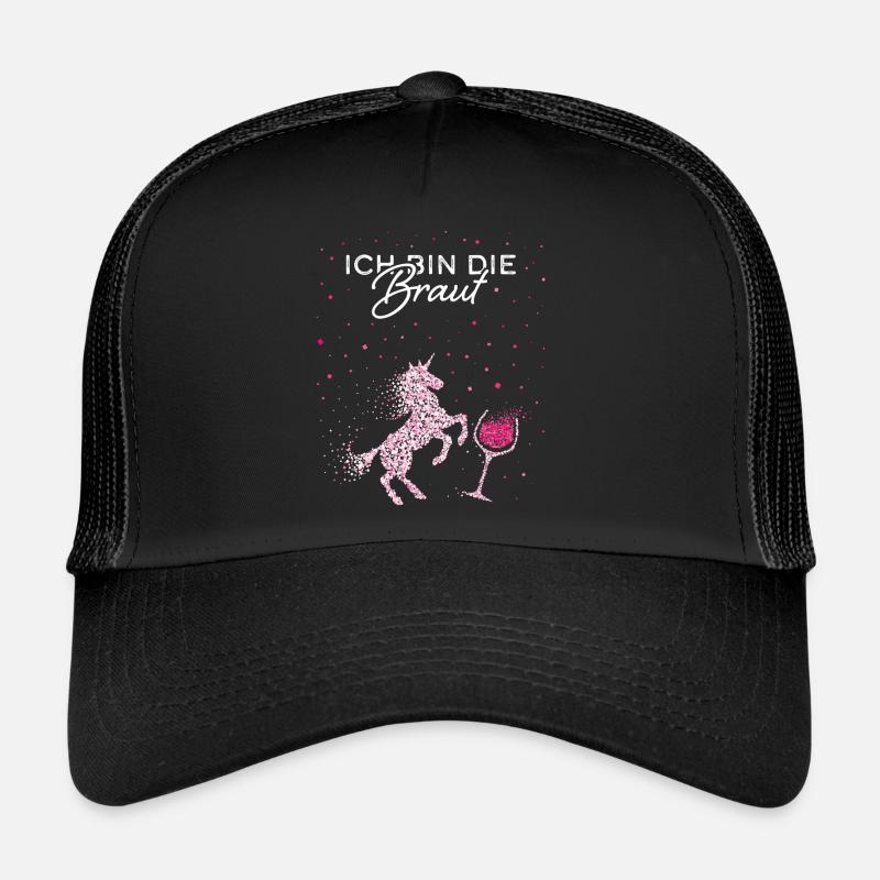 Braut Einhorn Junggesellenabschied Trucker Cap