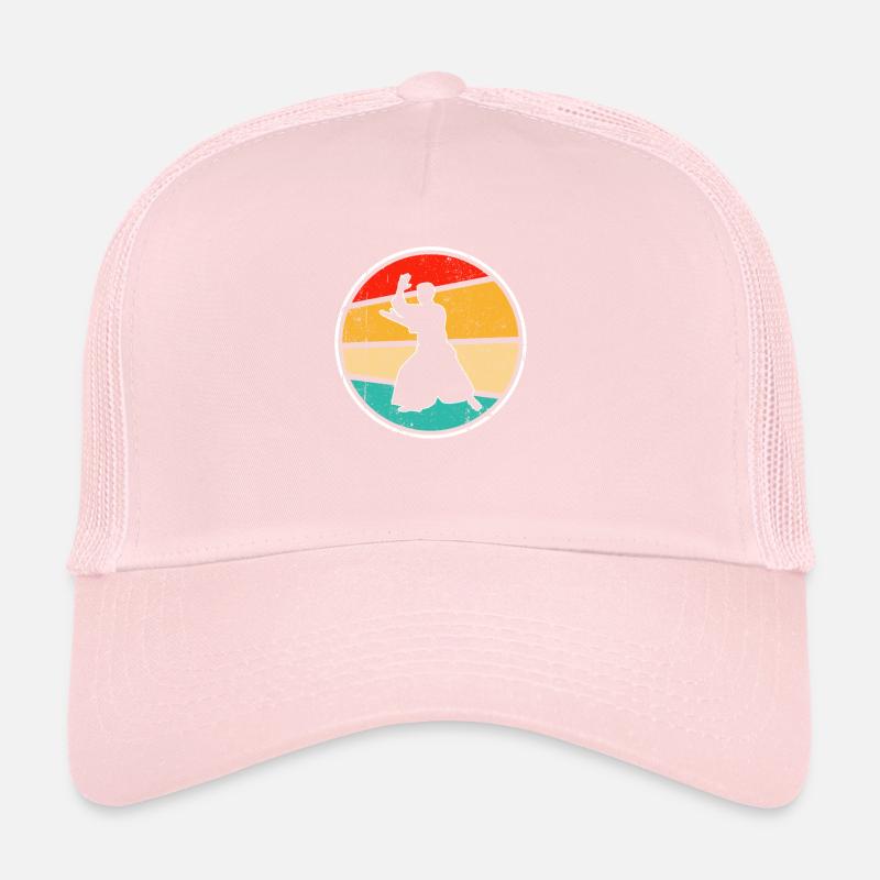 Logo rétro d’Aïkido Casquette trucker 