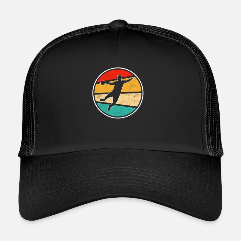 Logo rétro de handball Casquette trucker 