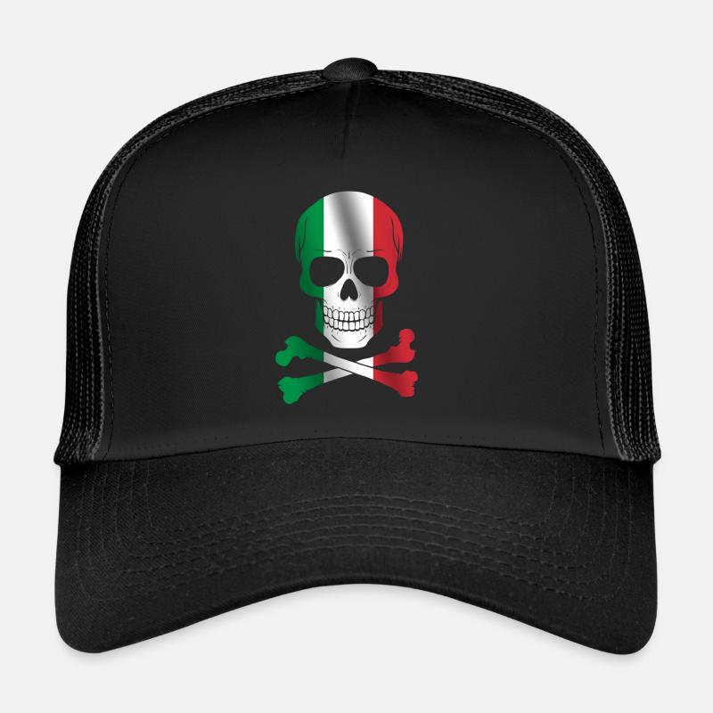 Drapeau de l’Italie Casquette trucker 