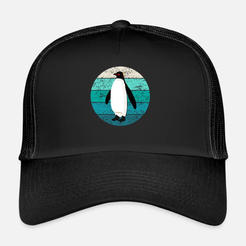 Penguin Seabird Seabird Retro Gift Trucker Cap