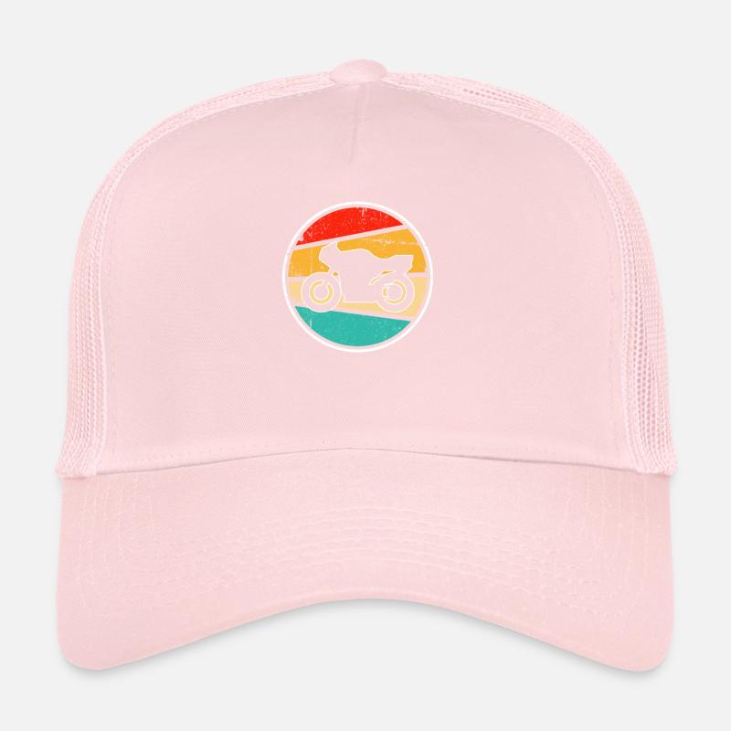Motorcycle retro Trucker Cap