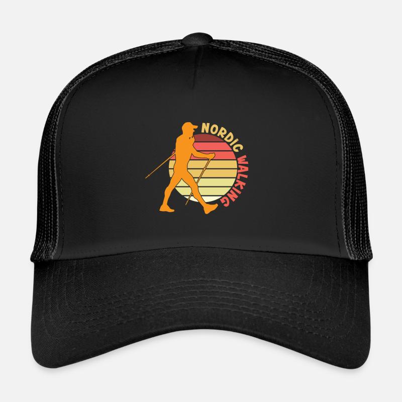 Nordic Walking Nordic Walker Walking Stöcke Trucker Cap