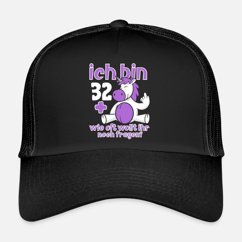 33. Geburtstag 33 Jahre Alt Trucker Cap