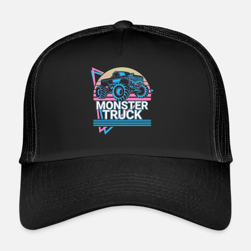 Monstertruck Retro Geschenk Trucker Cap