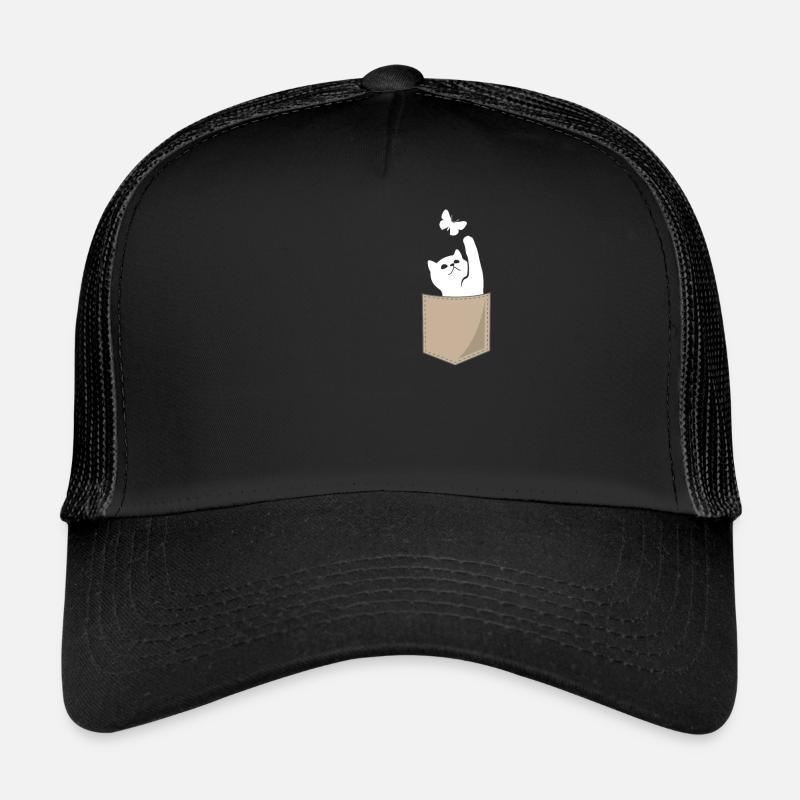 Cat Chest Bag Print Cat Lover Gift Trucker Cap