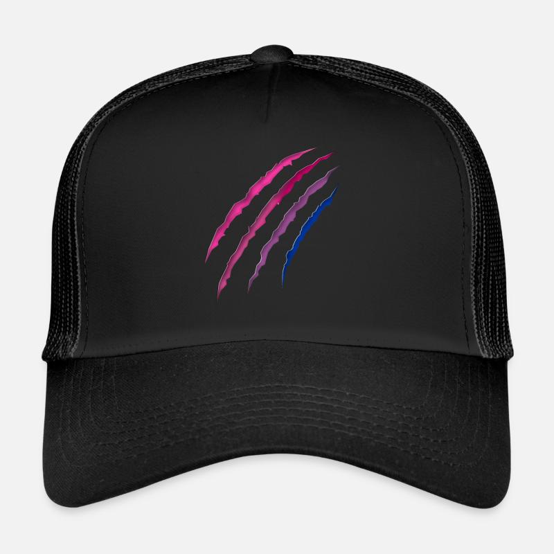 Bisessuale Bi Pride Flag Scratch Cappellino sportivo
