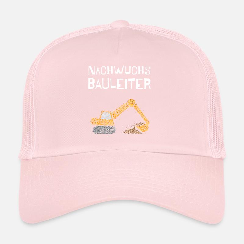 Nachwuchs Bauleiter Bagger Baggerfahrer Trucker Cap